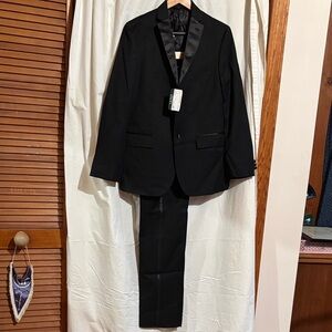 Lauren Ralph Lauren Black Tuxedo Suit